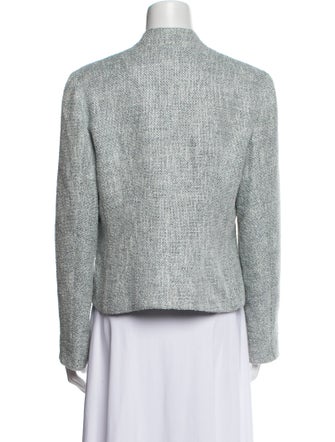 Armani Collezioni Tweed Pattern Evening Jacket