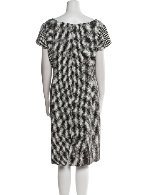 Armani Collezioni Printed Midi Length Dress