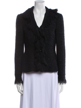 Armani Collezioni Tweed Pattern Jacket