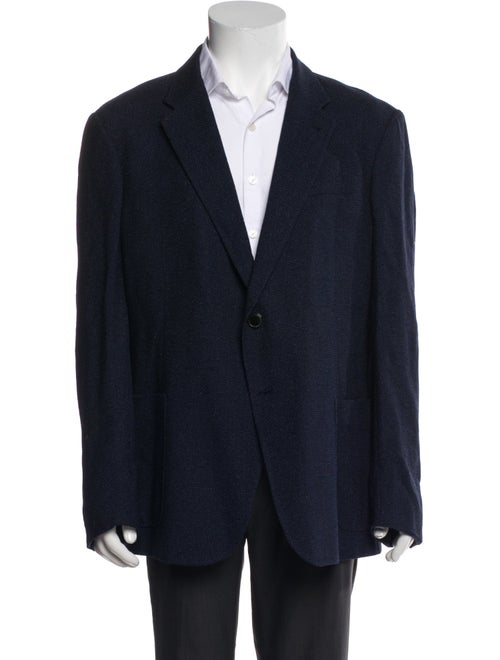 Armani Collezioni Cotton Solid Blazer