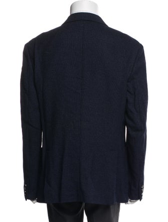 Armani Collezioni Cotton Solid Blazer