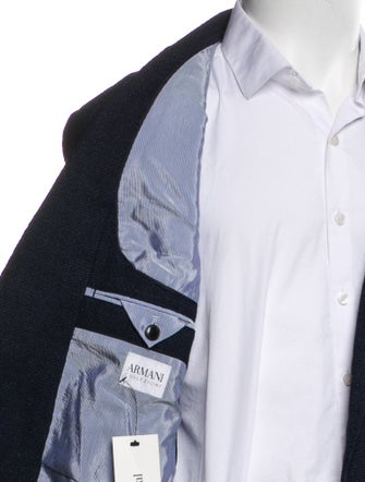 Armani Collezioni Cotton Solid Blazer