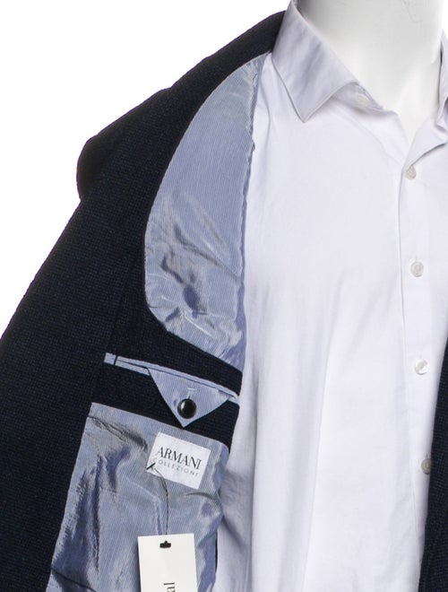 Armani Collezioni Cotton Solid Blazer