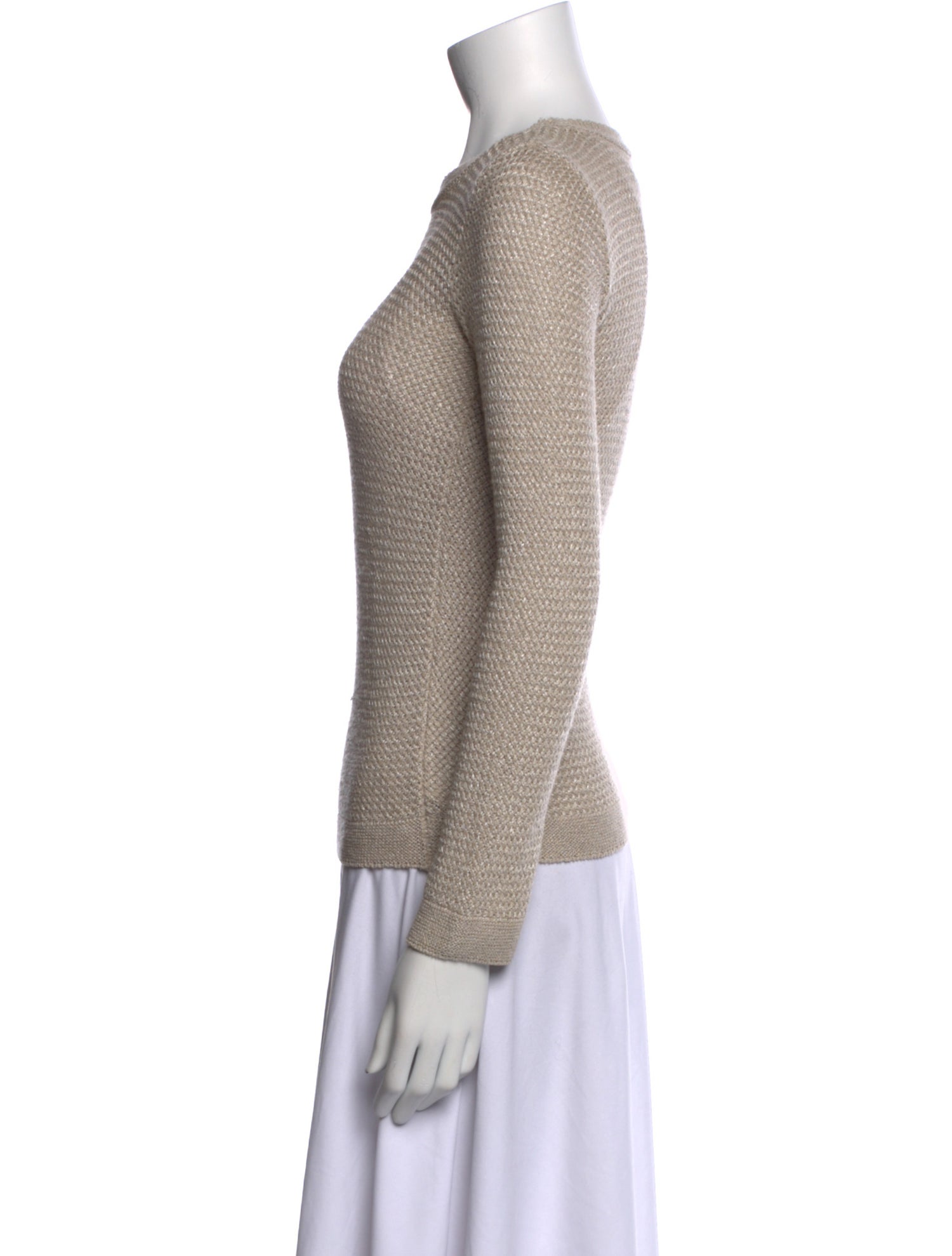 Armani Collezioni Scoop Neck Sweater