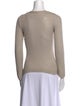 Armani Collezioni Scoop Neck Sweater