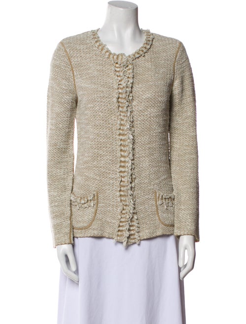 Armani Collezioni Tweed Pattern Evening Jacket