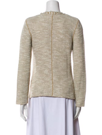 Armani Collezioni Tweed Pattern Evening Jacket