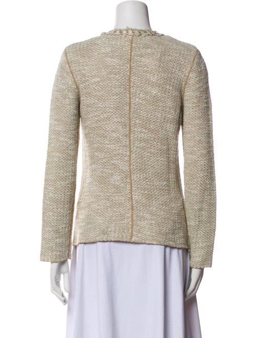 Armani Collezioni Tweed Pattern Evening Jacket