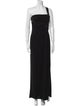 Armani Collezioni One-Shoulder Long Dress