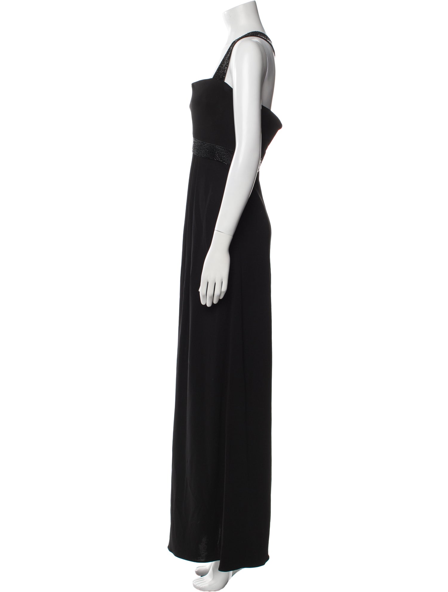 Armani Collezioni One-Shoulder Long Dress