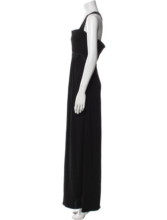 Armani Collezioni One-Shoulder Long Dress