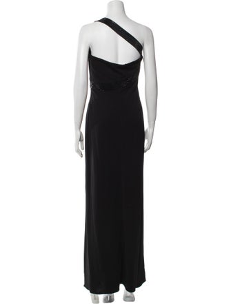 Armani Collezioni One-Shoulder Long Dress