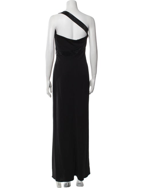 Armani Collezioni One-Shoulder Long Dress