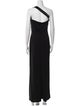 Armani Collezioni One-Shoulder Long Dress
