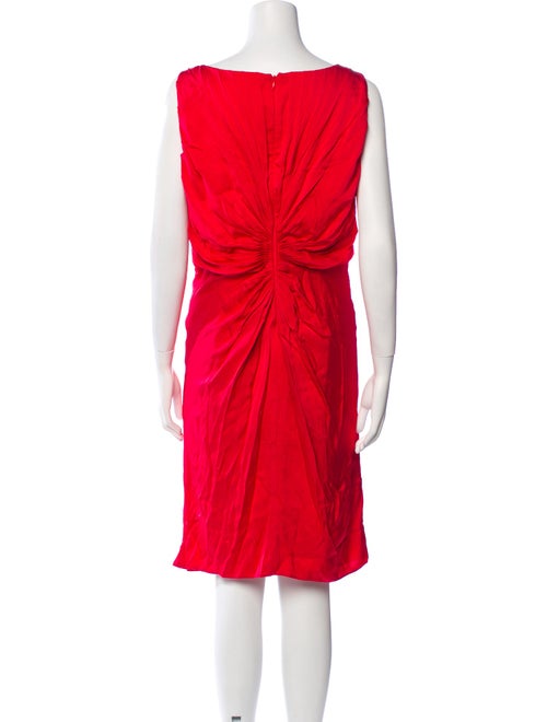 Armani Collezioni Silk Knee-Length Dress