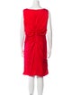 Armani Collezioni Silk Knee-Length Dress