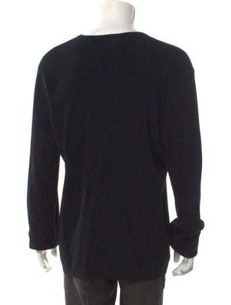 Armani Collezioni V-Neck Long Sleeve Pullover