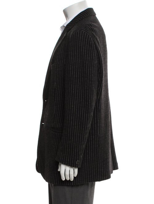 Armani Collezioni Wool Striped Blazer