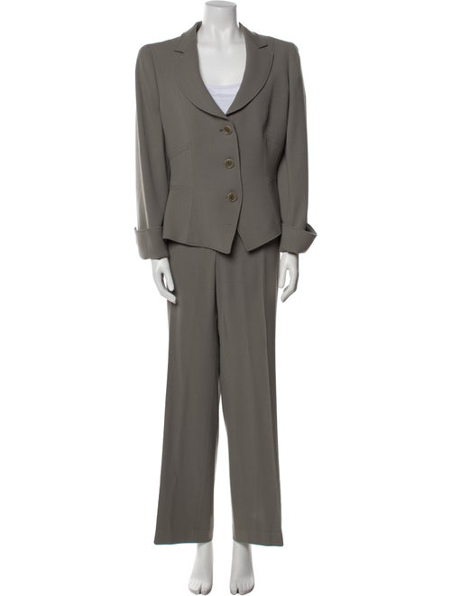Armani Collezioni Virgin Wool Pantsuit