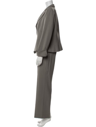 Armani Collezioni Virgin Wool Pantsuit