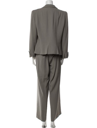 Armani Collezioni Virgin Wool Pantsuit