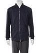Armani Collezioni Plaid Print Bomber Jacket