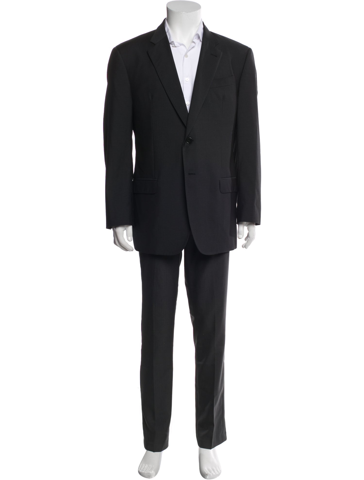 Armani Collezioni Cotton Pattern Blazer