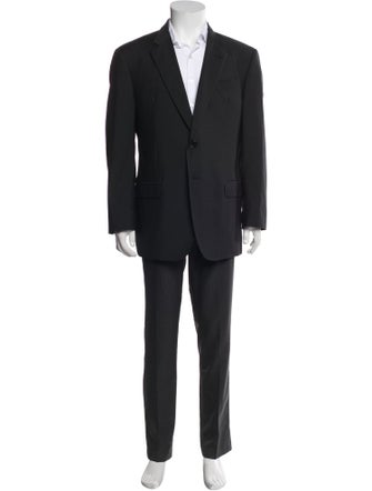 Armani Collezioni Cotton Pattern Blazer