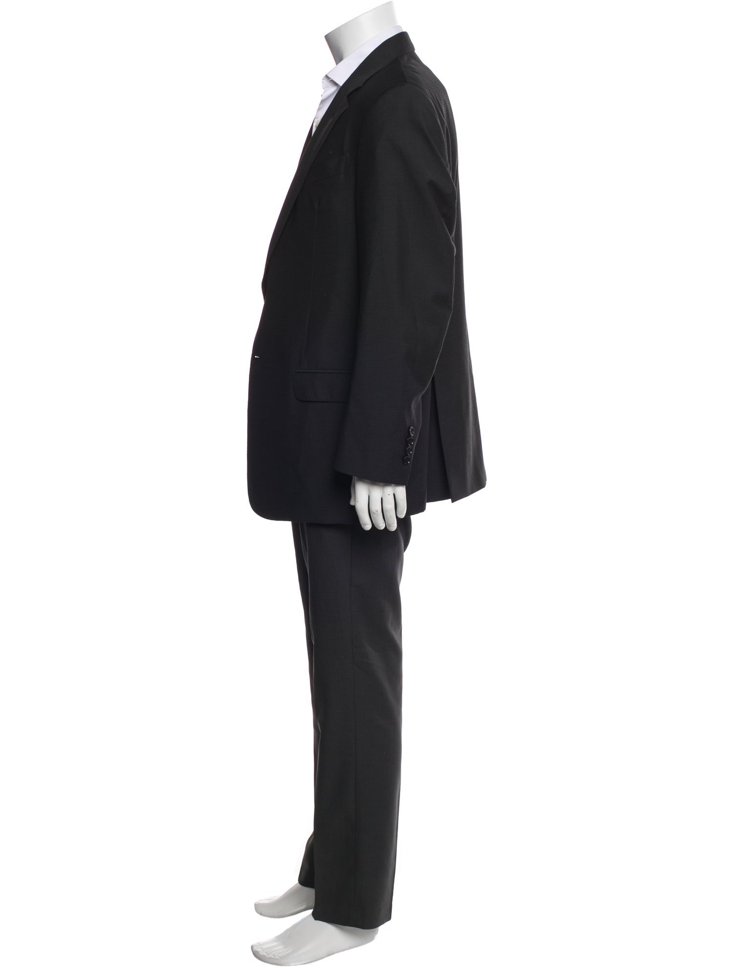 Armani Collezioni Cotton Pattern Blazer