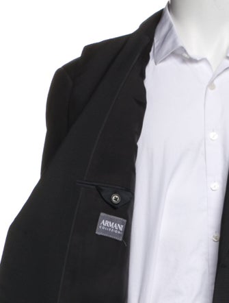 Armani Collezioni Cotton Pattern Blazer
