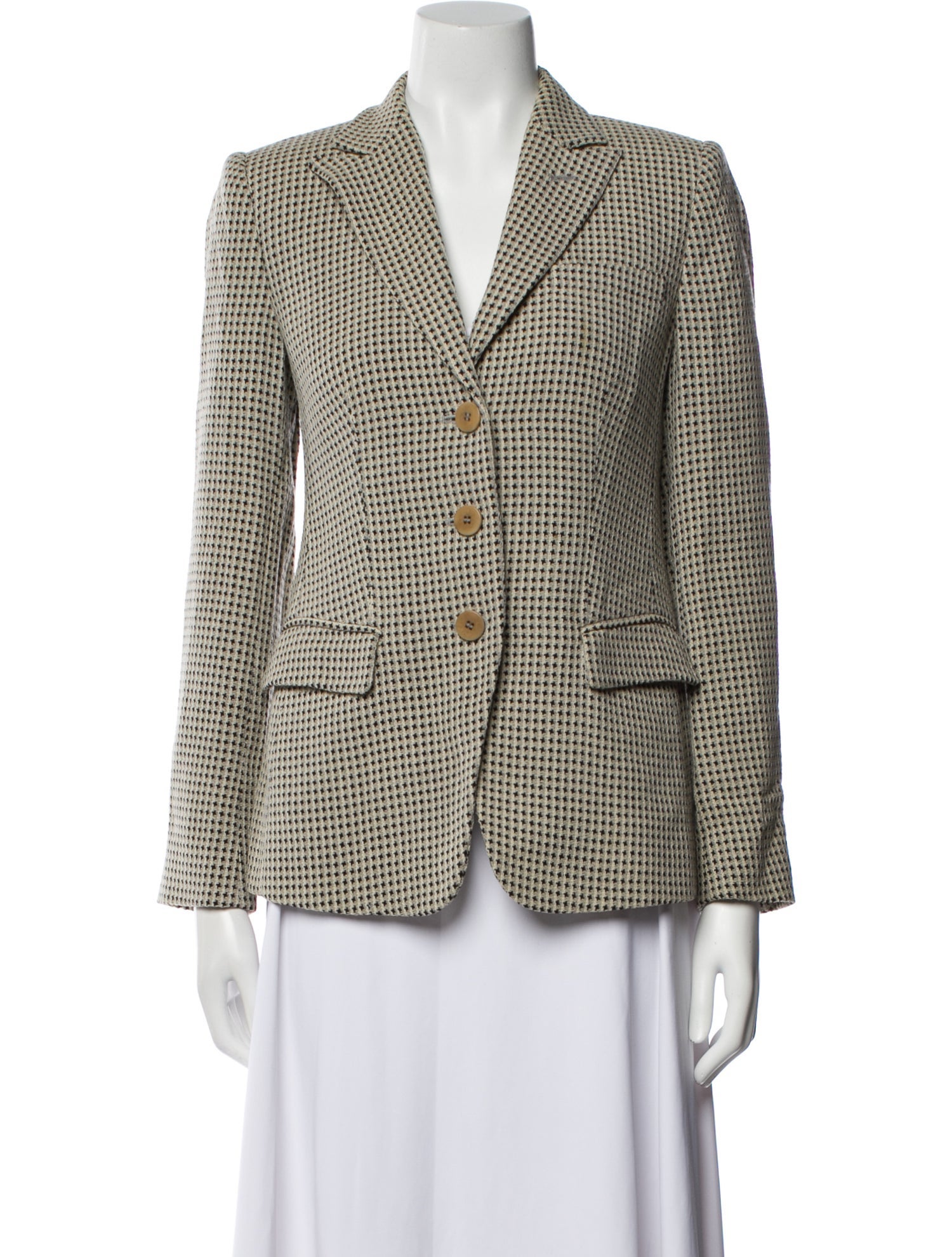 Armani Collezioni Vintage Virgin Wool Blazer