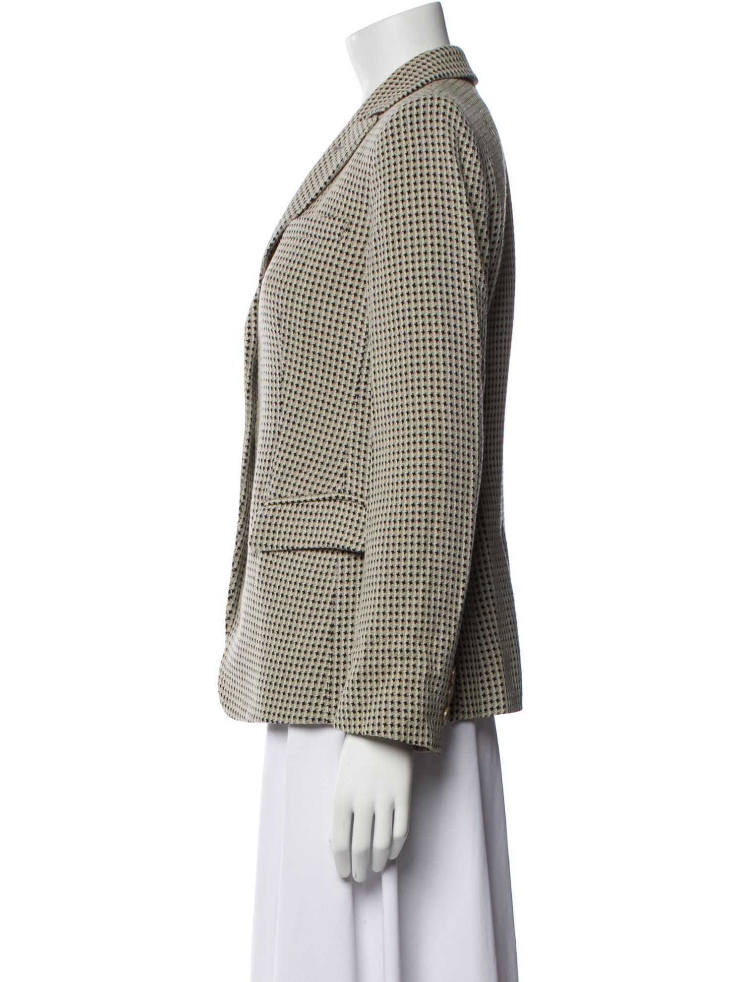 Armani Collezioni Vintage Virgin Wool Blazer