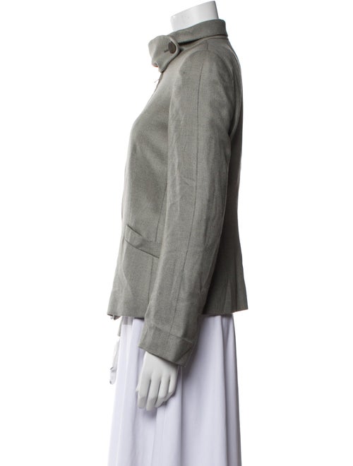 Armani Collezioni Cashmere Tweed Pattern Jacket