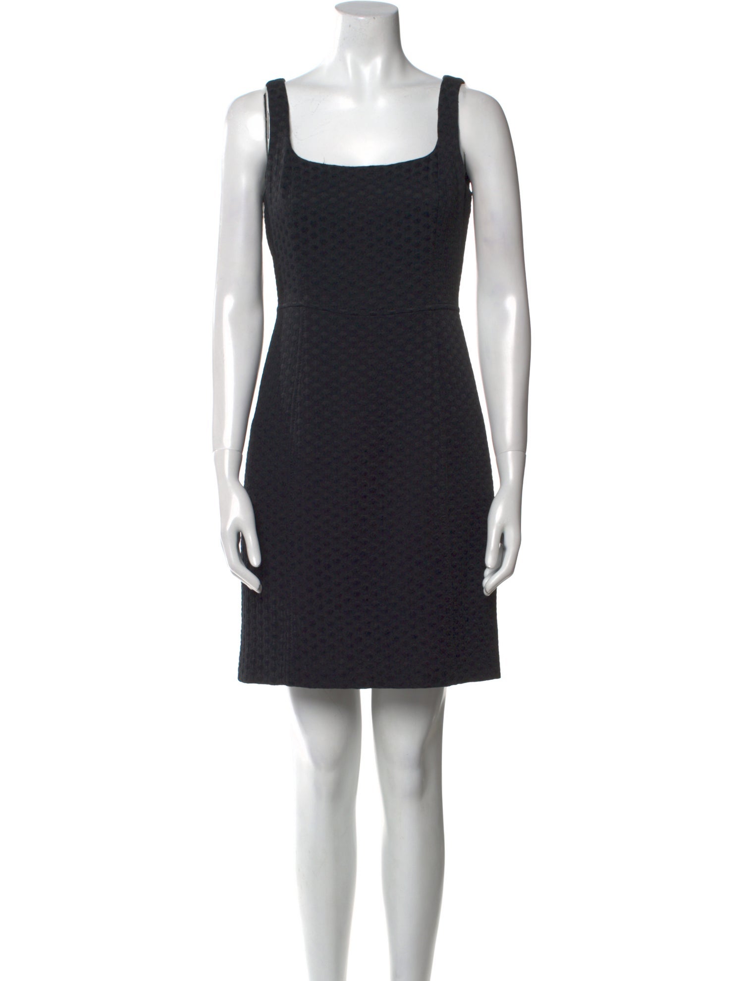 Armani Collezioni Virgin Wool Mini Dress