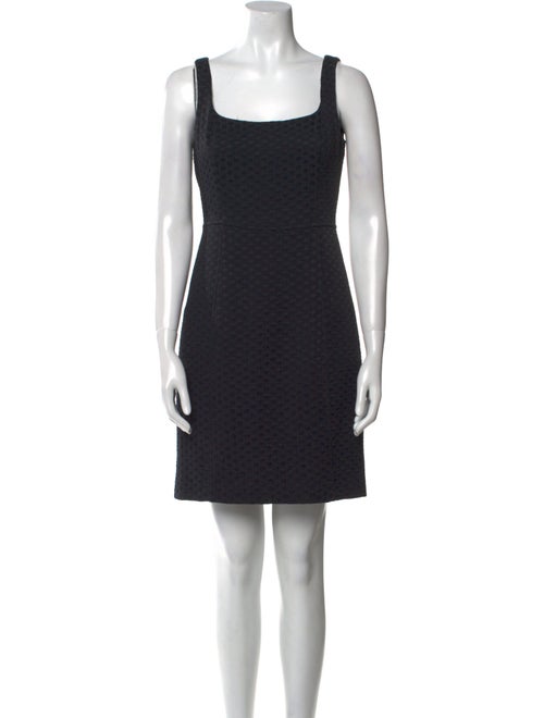 Armani Collezioni Virgin Wool Mini Dress