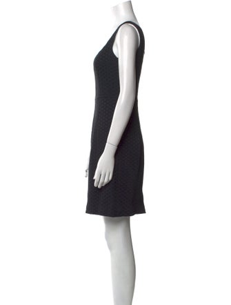 Armani Collezioni Virgin Wool Mini Dress