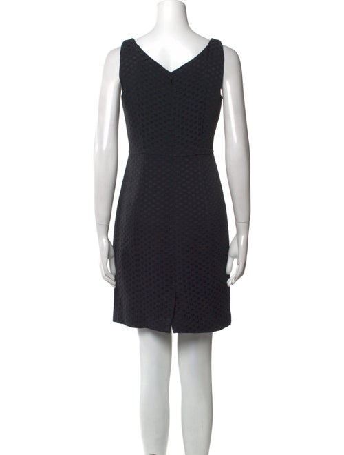 Armani Collezioni Virgin Wool Mini Dress