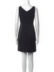 Armani Collezioni Virgin Wool Mini Dress