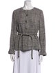 Armani Collezioni Wool Tweed Pattern Jacket
