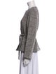 Armani Collezioni Wool Tweed Pattern Jacket