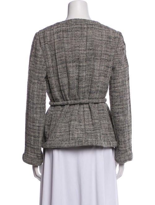 Armani Collezioni Wool Tweed Pattern Jacket