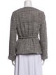Armani Collezioni Wool Tweed Pattern Jacket