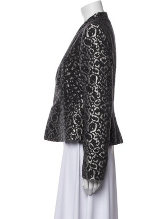 Armani Collezioni Animal Print Evening Jacket