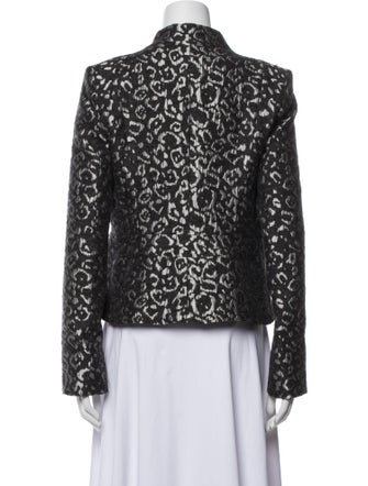 Armani Collezioni Animal Print Evening Jacket