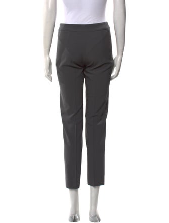 Armani Collezioni Virgin Wool Straight Leg Pants