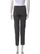 Armani Collezioni Virgin Wool Straight Leg Pants