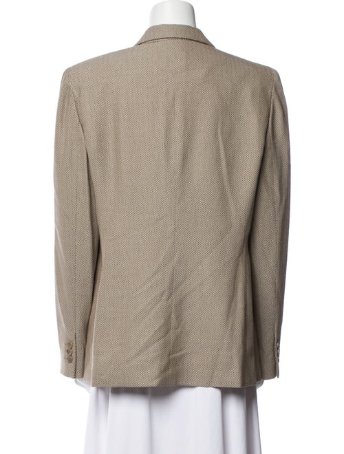 Armani Collezioni Cashmere Striped Blazer