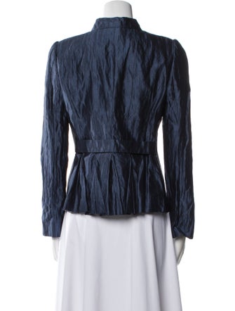 Armani Collezioni Silk Striped Jacket