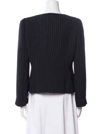 Armani Collezioni Striped Evening Jacket
