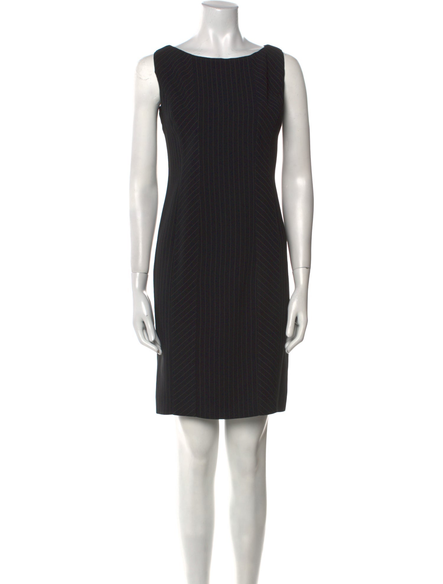 Armani Collezioni Striped Mini Dress